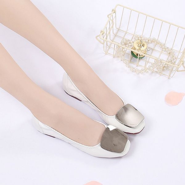 

bottom ladies shoes flats flats soft woman solid comfort shoes shallow loafers women slip-on ballet npefg, Black
