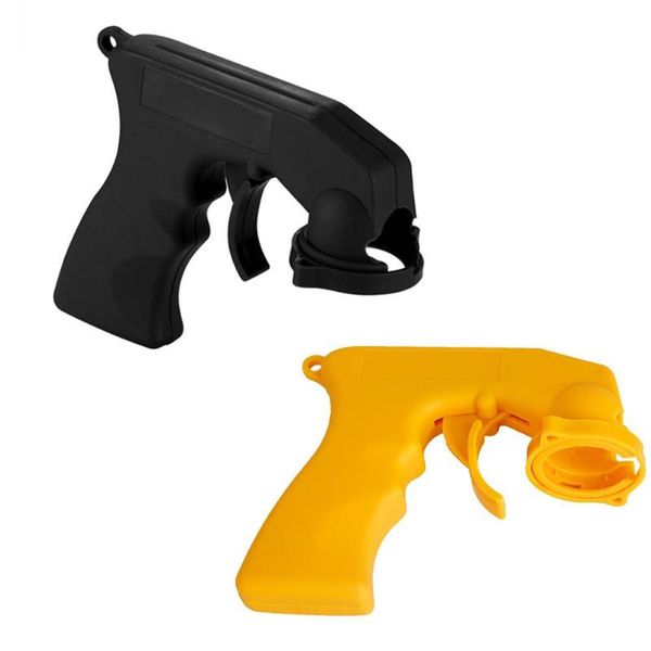 

paint care aerosol spray gun handle with full grip trigger locking collar car maintenance polishing tool spray adaptor