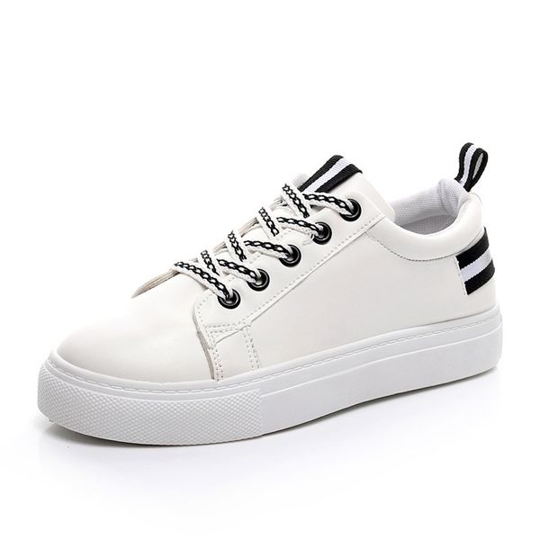 

New Fashion Flat Platform Female Lace UP Student Casual Shoes Woman British Women running Shoes Zapatos Mujer Grapara Selling