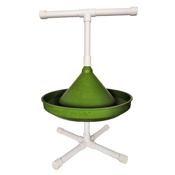 

multipurpose parrot feeder bowl with perch bathtub toy parakeet conure lovebirds