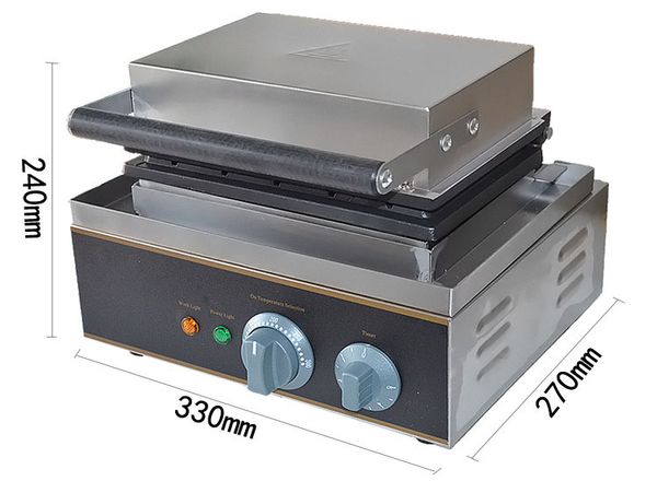 Commerciale 110V/220V Hot Dog Waffle Machine Lolly Hotdog Salsiccia Specifiche Hotdog Waffle Maker Uso Elettrico