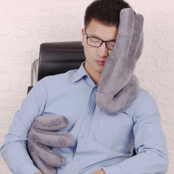 

portable travel pillow adjustable soft car seat headrest pillow cushion for office napping yan88