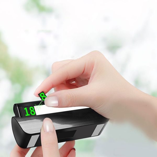 

car temporary parking card telephone number plate park saccessories