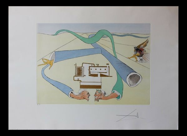 

salvador dali the catalytic cracker home decor handpainted &hd print oil painting on canvas wall art canvas pictures 191216