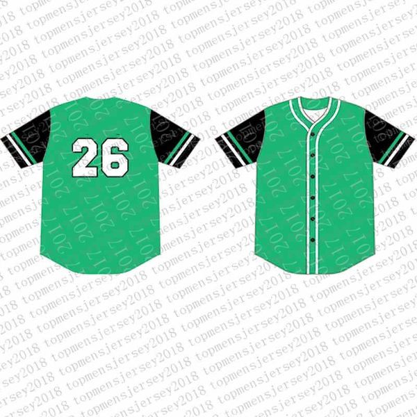 

Top Custom Baseball Jerseys Mens Embroidery Logos Jersey 7777777Free Shipping Cheap wholesale Any name any number Size M-XXL 90