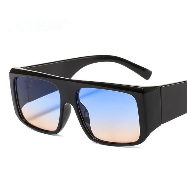

fashion women & men sunglasses pc oversize frame sun glasses anti-uv spectacles eyeglasses adumbral goggle sun glasses a, White;black