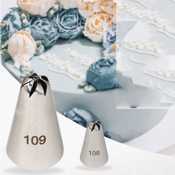 

1 шт роза цветок торт кондитерские советы из нержавеющей стали небольшой глазурь трубопроводы сопла декоратор кекс сахар крафт кондитерский