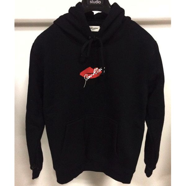 

new women spring autumn cotton sweatshirt plus size casual brand letter print hooded female hoodies d222, Black