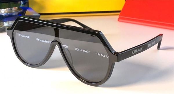 

2020 new fashion designer women sunglasses 0377 pilot frames for sale outdoor protection wholesale glasses uv400 letter print connected lens, White;black