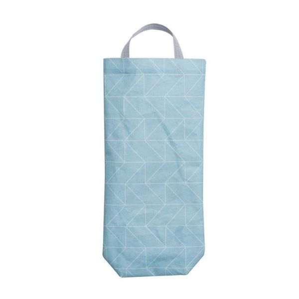 

storage boxes & bins home portable hanging removable grocery bag holder wall organizador dispenser mount de plastic kitchen maquiagem bo p1m