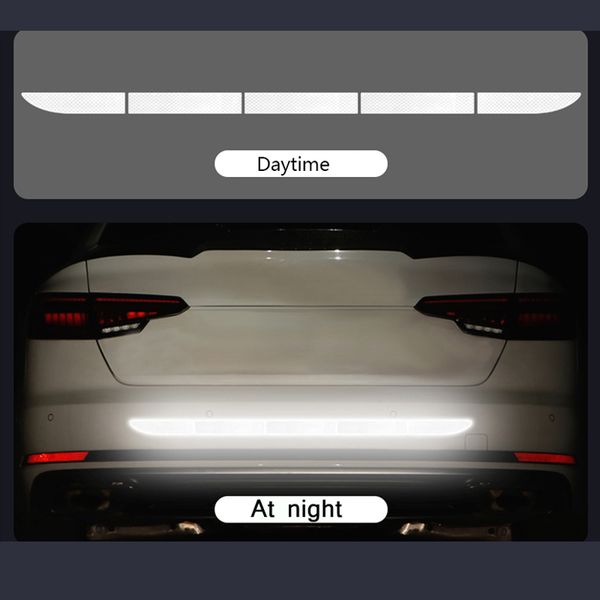 

replacement reflective tape car trunk exterior stickers anti-collision