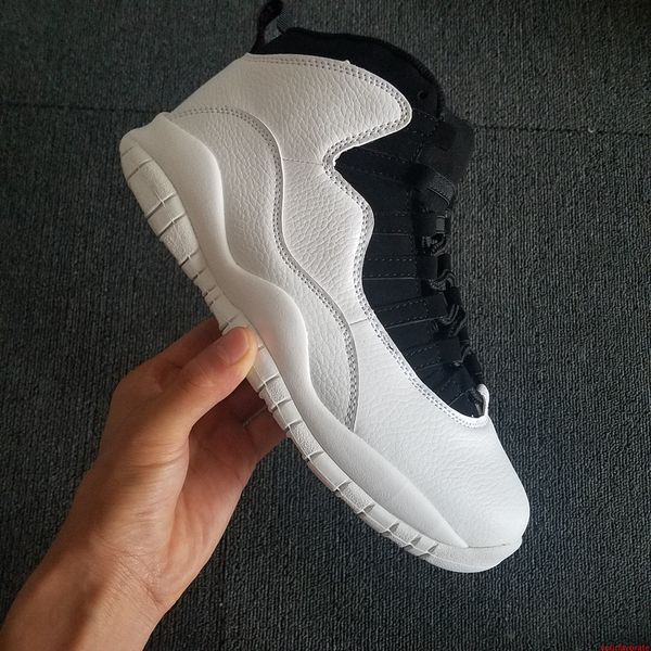 

x 10 i m back white black dark shadow men basketball shoes 10s summit white black sports shoes sneaker size 40-47