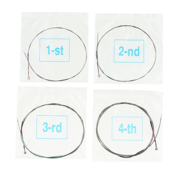 

4pcs cello steel replacement spare string a/d/c/g for music performance