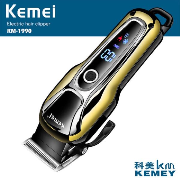 

km-1990 barbermaskine kemei hair clipper professional hair trimmer for men beard electric cutter hair cutting machine haircut sweet07 ehjqw