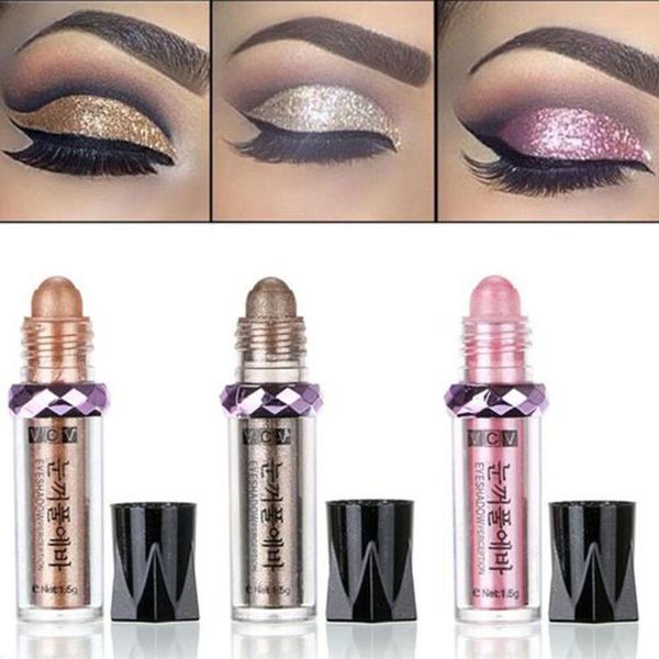 

eye shadow women makeup glitter long-lasting waterproof eyeshadow rollers pigment loose powder eye shadow makeup cosmetics new