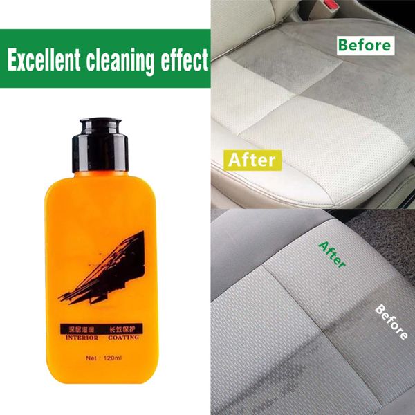 

120ml refurbishment cleaning car interior care renovated agent panel practical scratch repair wax auto leather polishing