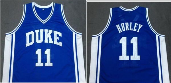 

custom men youth women #11 duke blue devils bobby hurley basketball jersey size s-4xl or custom any name or number jersey, Black
