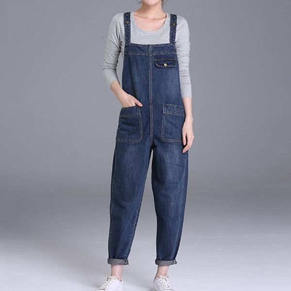 

womens jumpsuit jumpsuits for women hcyo plus size women pants loose casual wide leg overalls women 200 pounds fat mm jumpsuit rompers, Black;white