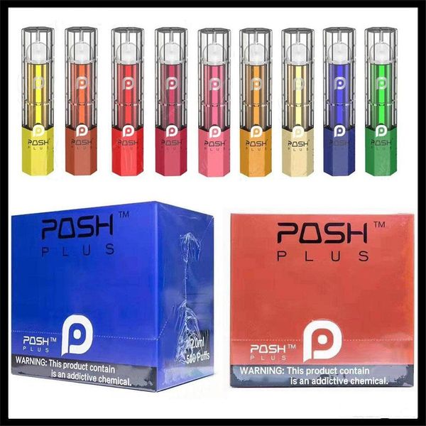 

Новый ПОШ плюс одноразовые устройства под стартовый комплект С код безопасности сигарета 280mah 2,0 мл Vape ручка ПК поп-Слойка плюс