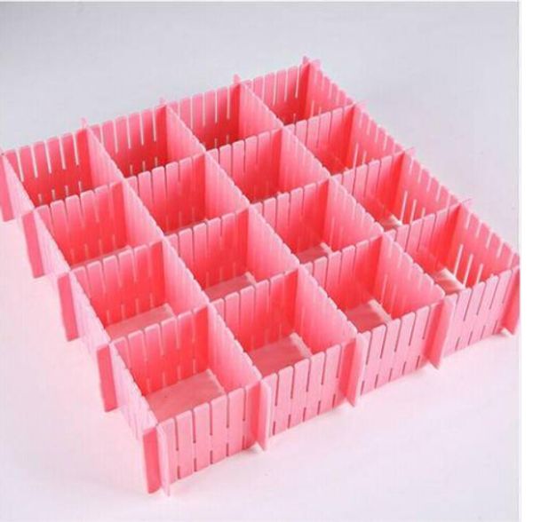 

wholesales diy thickened storage partitions 4 slices 4 slices drawer divider plate underwear