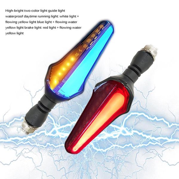 

24led light guide water two color motorcycle water lamp