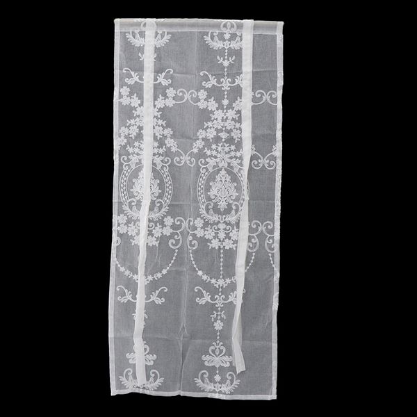

splendidly embroidery roman short curtain for bedroom/livingroom