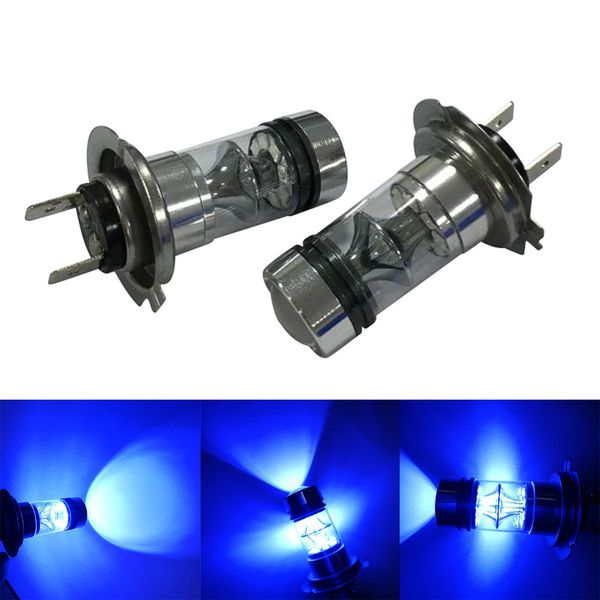 

wupp 2x h7 100w 20led hid 2323 fog driving drl light bulbs nov23 drop ship