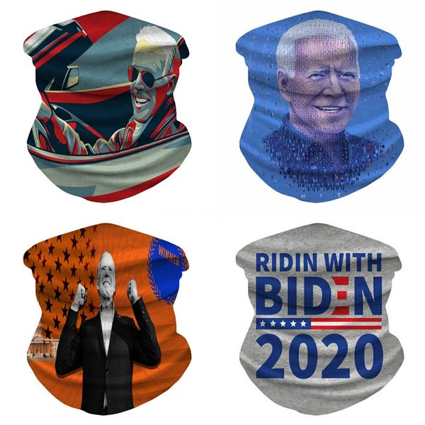 

fashion print neck gaiter multi-purpose biden mask bandanas with filters men outdoor sports protective face #426, Black