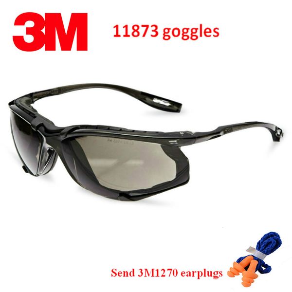

3m 11873 очки подлинная безопасность 3m защитные очки пены коврик каркасные переносные затычки езда на спортивные защитные очки