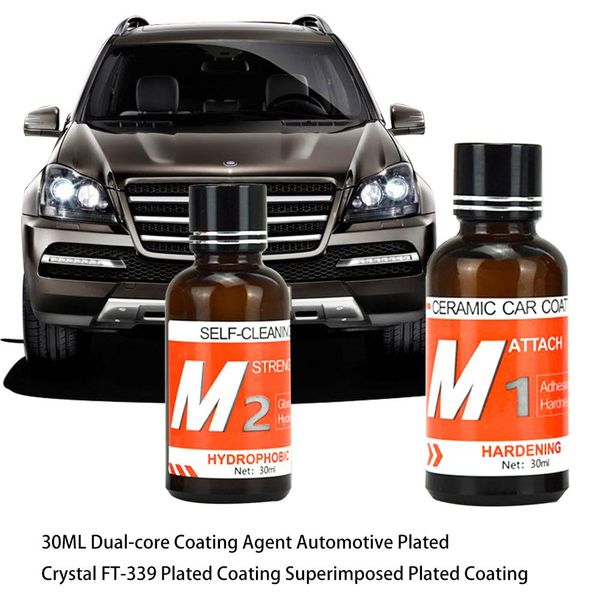 

30ml car coating agent dual-core automotive plated crystal plated hydrophobic coating superimposed maintenance