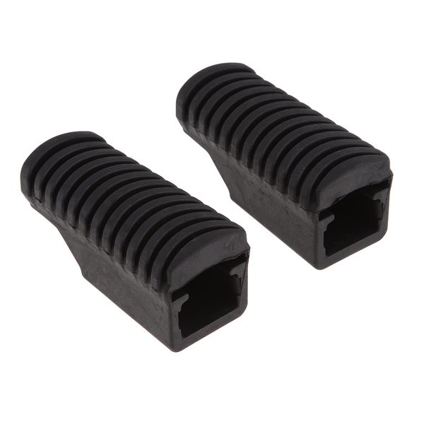 

2x motorcycle left & right rubber footrest pedal foot peg footpeg cover for bmw f800gs, 3.5 x 1.8 x 1.3 inch