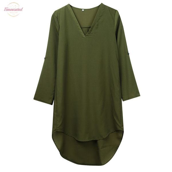 

woman spring autumn sunscreen blouse long sleeve shirt and loose fit chiffon mini dress casual shirt for, White