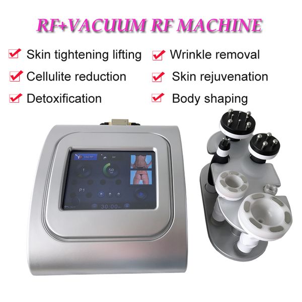 Fabrikpreis! Vakuumsauger + RF-Körperformungsmaschine zum Abnehmen/tragbare Vakuum-RF-Gewichtsverlust-Schönheitsmaschine