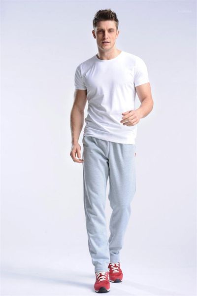 

брюки корейский мужской спорт свободные прямые спортивные брюки мода homme шнурок осень длинные брюки дизайнер мужские твердые, Black