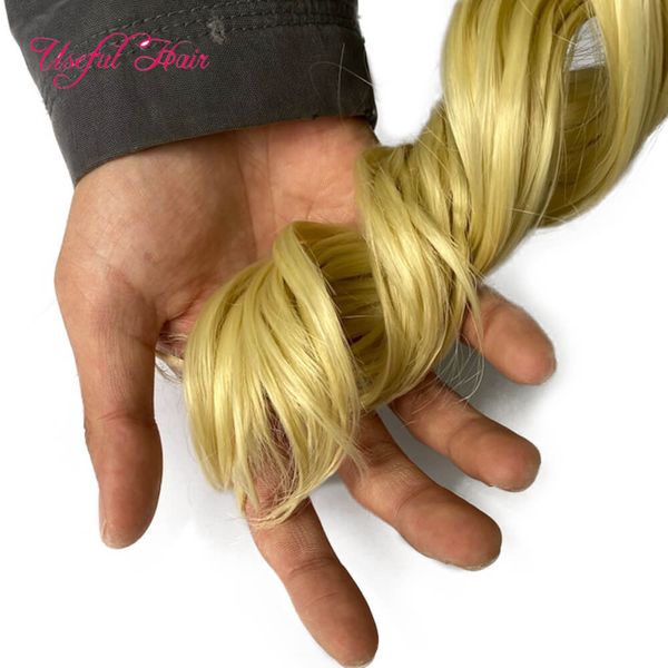 Grande Curl Body Breasting Cabelo Extensões Fácil Trança Crochet Tranças longas Extensões de Cabelo Sintético Ombre Caixa Curly Caixa Tranças Marley Bouncy