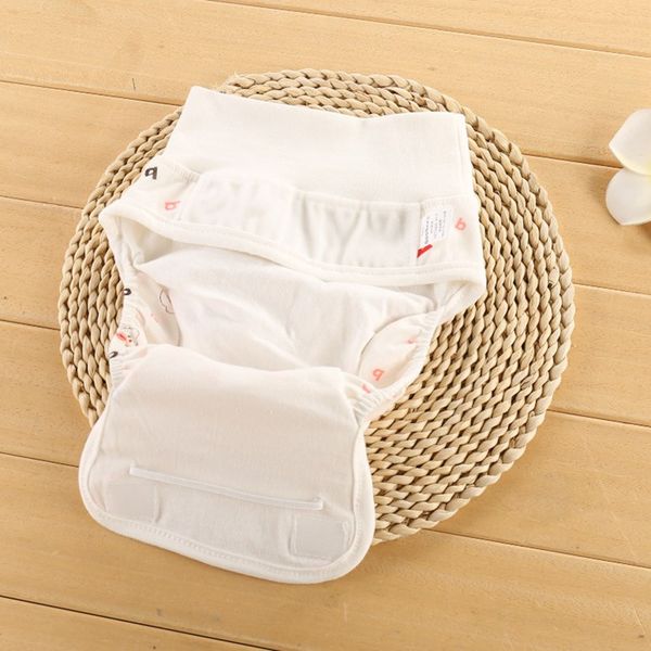 

cute cotton baby diapers reusable cloth diaper nappies washable infant children baby diaper pocket cover panties for winter