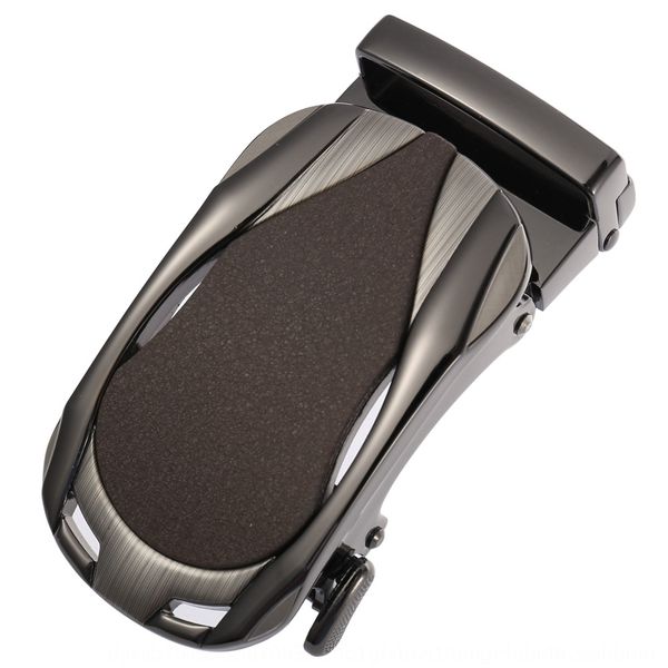 

automatic business leisure waist men's automatic men's busi casual buckle trousers ly36-7393 belt buckle trousers head ly36-7393, Slivery;black