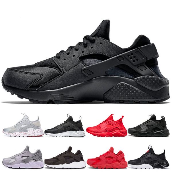 

huarache 4 iv ultra running shoes for mens women triple black white grey red 1.0 huaraches sports trainers athletic sneaker shoes