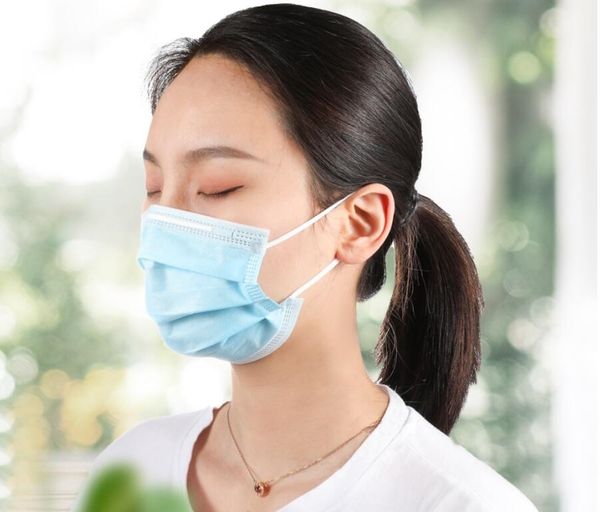 

dhl ship 24 jason mask 48hour shipping 20 1pcs proof with elastic earrings 3 layers dust mouth face masks swzy