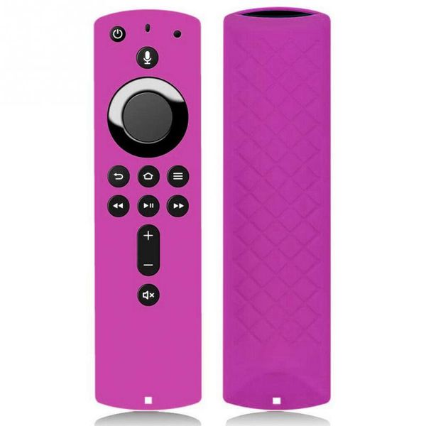 

5.9 inch silicone remote control protective cover removable solid case anti-scratch home decorative full for fire tv stick 4k