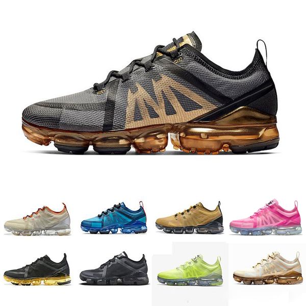 

2019 cushion lime green black grey volt running shoes men women canyon gold pink purple aluminum blue trainers sports sneakers 36-45