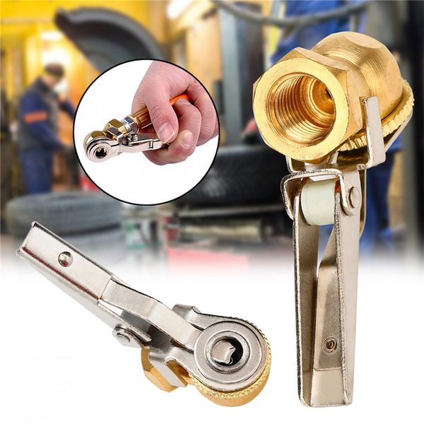 

tire repair tools 1pc ball foot car chunk 1/4 "npt clip-on ball foot car air chuck tire inflator assembly kit