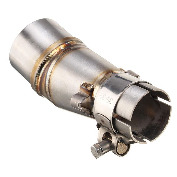 

motorcycle slip on exhaust mid pipe muffler link for kawasaki z250 ninja 250 300