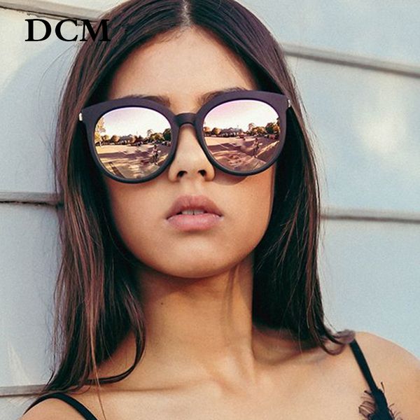 

dcm fashion square sunglasses women brand design coating mirror ladies sun glasses for women eyewear oculos de sol uv400, White;black