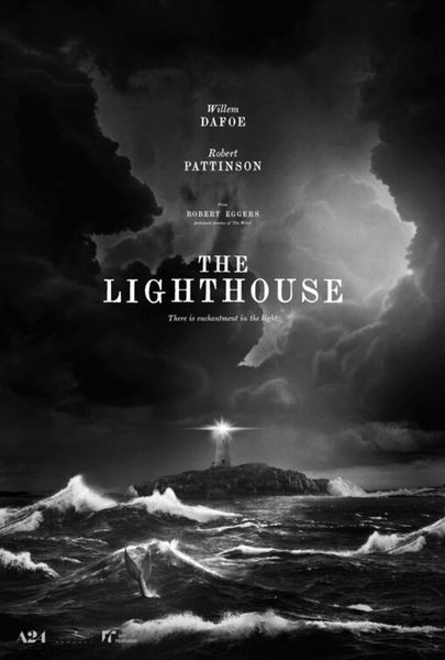 

the lighthouse poster silk art new movie