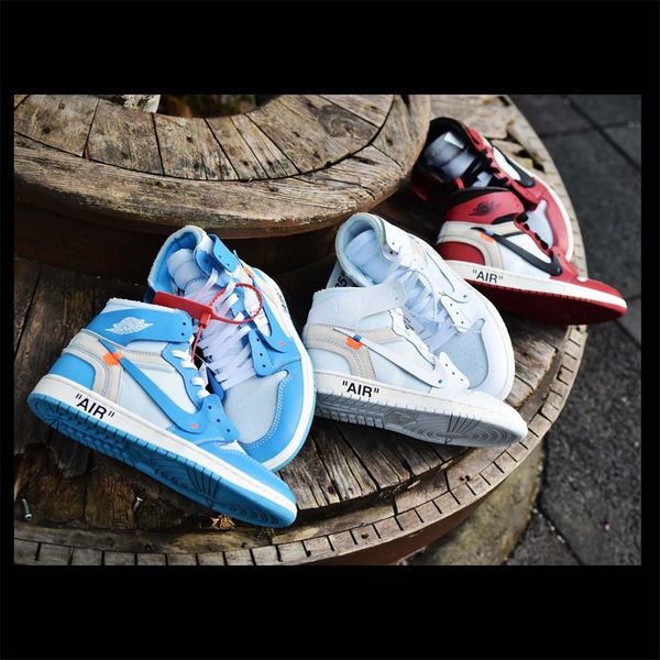 air jordan azules off white