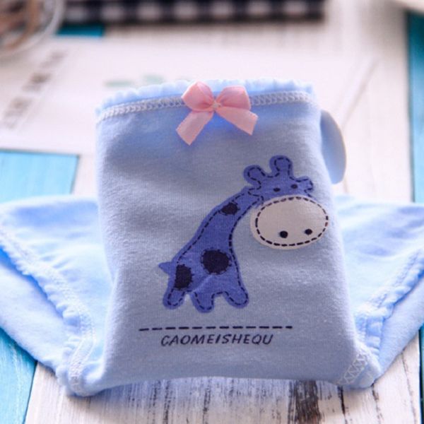 

women giraffe print panties cute cotton girls briefs female bow panty cartoon animal underwear mid-rise fashion calcinha c0098, Black;pink
