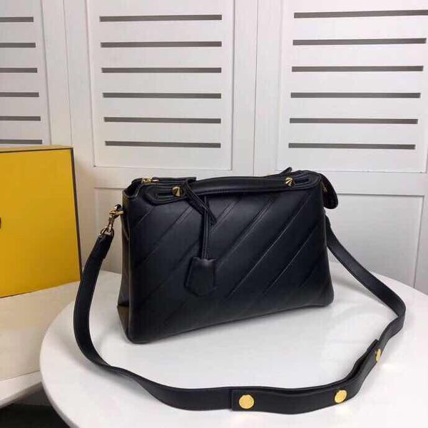 

designer luxury handbags shoulder crossbody bags fashion lady f letter rivet women purse artwork cowhide genuine leather cow