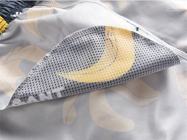 

apparel banana mens summer 3d print basketball shorts pants fashion male sports clothing loose relaxed casual, White;black