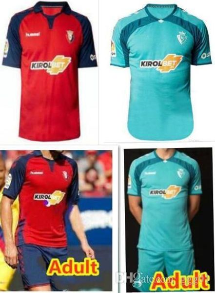 

19 20 Осасун трикотажных изделий футбола CA 2019 2020 Chimy Авил прочь R.Torres Рубен Гарсиа Roncaglia HOME Brandon Адриан Camiseta де fútbol РУБАШКА